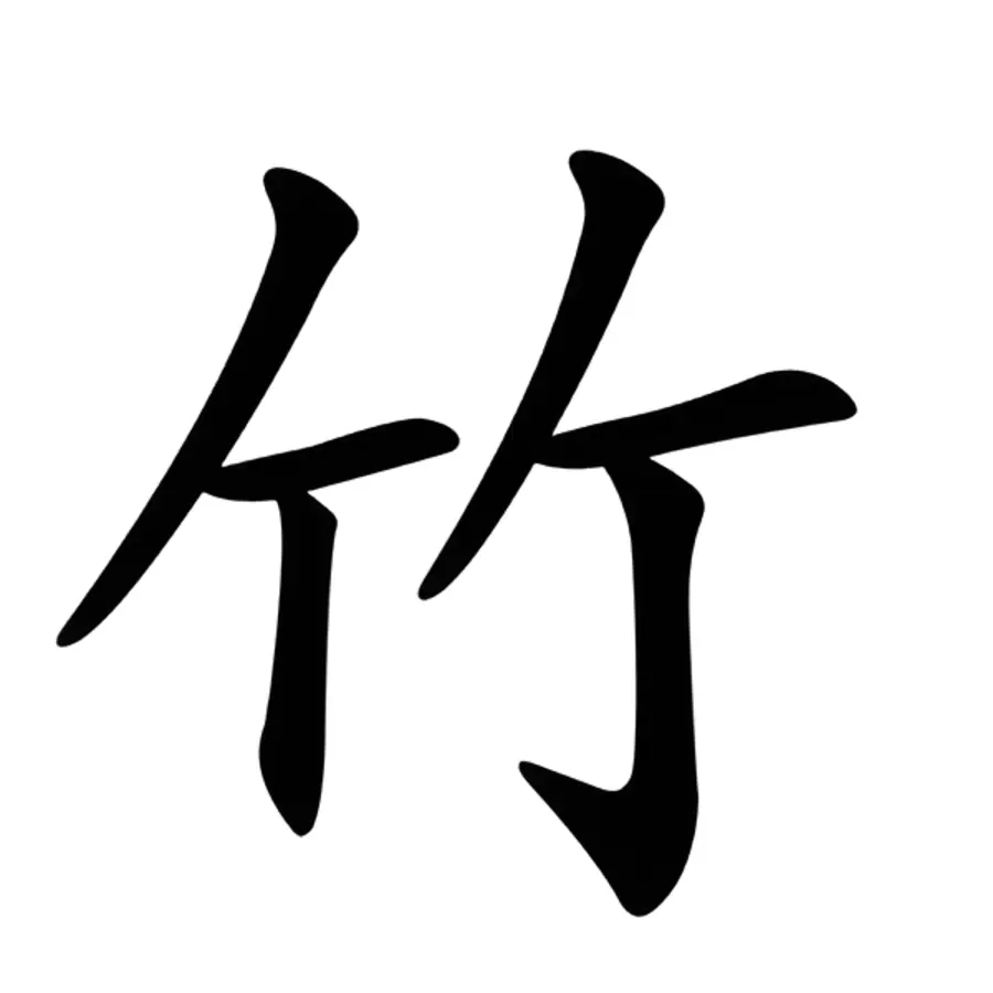 bộ trúc trong tiếng trung