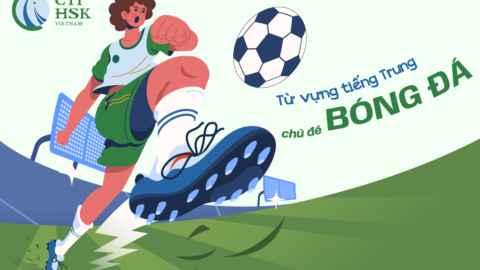 Từ vựng tiếng Trung chủ đề Bóng đá
