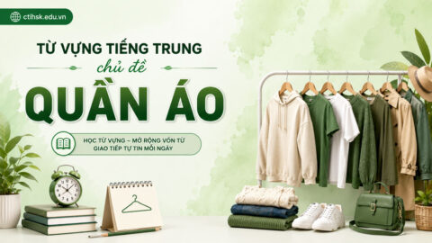 Tiếng Trung chủ đề quần áo: Từ vựng, mẫu câu, hội thoại