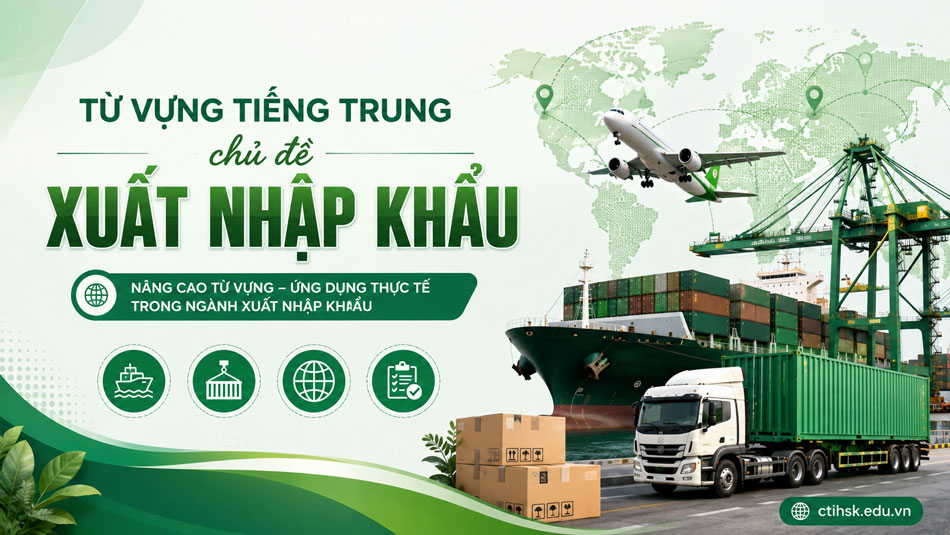 Từ vựng tiếng Trung về XNK