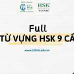 Full trọn bộ từ vựng HSK9 cấp