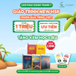 Lịch khai giảng khóa học tiếng Trung tháng 7/2026