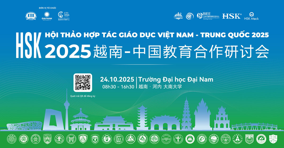 Hội thảo Hợp tác Giáo dục Việt Nam – Trung Quốc 2025