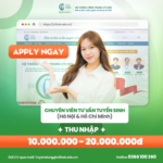 Tuyển dụng vị trí Chuyên viên Tư Vấn Tuyển Sinh
