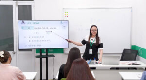 Một buổi học tại Hệ thống tiếng Trung CTIHSK Việt Nam