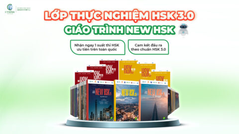 Lớp thực nghiệm HSK 3.0 Giáo trình New HSK