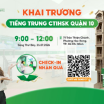 Tưng bừng khai trương Tiếng Trung CTIHSK Quận 10