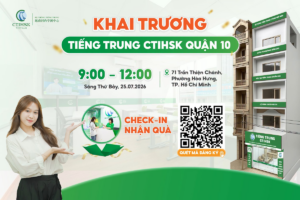 Tưng bừng khai trương Tiếng Trung CTIHSK Quận 10