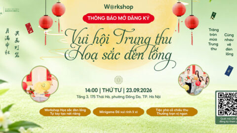 VUI HỘI TRUNG THU – VẼ ĐÈN LỒNG THẮP SÁNG MÙA TRĂNG